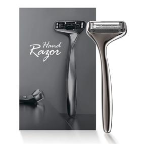 img 4 attached to 🪒 Grarg Safety Razor: Upgraded Hair Trimming Shaver for Men and Women - Easy-detach Blade, Perfect Gift for Father, Husband, Boyfriend