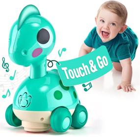 img 4 attached to CubicFun Baby Toys: Touch & Go Music Light Baby Crawling Toys, Ideal Gifts for 6-12 Months & 12-18 Months, Perfect Toys for 1 Year Old Boys & Girls, Infant Baby Toddler Toys Age 1-2 & Baby Gifts