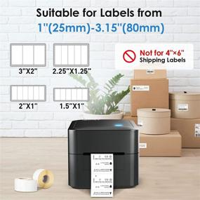 img 2 attached to 🖨️ iDPRT Bluetooth Label Printer - 2022 Ultra Fast Thermal Label Printer: Wireless Label Maker for Barcode, Address, Mailing, and More - Supports Windows, Mac, iOS & Android