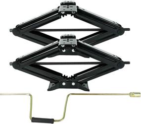 img 4 attached to 🏕️ BLACKHORSE-RACING 5000 lb Lift 24'' RV Scissor Jack - Stabilizing Jacks for Pop-Up Camper and Travel Trailer - Pack of 2