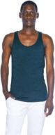 american apparel sleeveless white medium logo