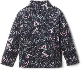 img 3 attached to 🧥 Columbia Kids' Benton Springs II Printed Fleece Jacket: Stylish and cozy outerwear for children