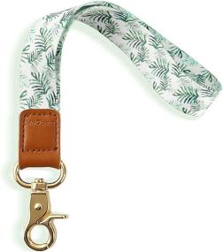 img 4 attached to Lanyard Lanyards Keychain 2Cmx16Cm Leaves