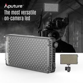 img 1 attached to 🎥 Aputure Amaran AL-F7 Светодиодная видеолампа для камеры - Регулируемая цветовая температура 3200-9500K, высокий CRI / TLCI 95+, универсальный светодиодный панельный свет (улучшенная версия Aputure Al-H198)