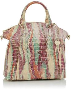 img 3 attached to 👜 Stylish and Spacious: Explore the Brahmin Melbourne Large Duxbury Satchel