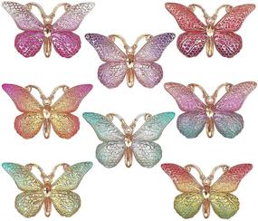 img 4 attached to DIYstore Colorful Butterfly Pendants Bracelets