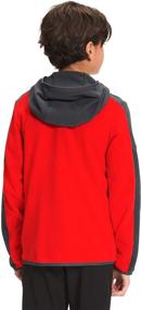 img 3 attached to North Face Glacier Hoodie Heather Boys' Clothing for Jackets & Coats