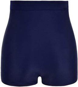 img 1 attached to Mycoco 10 Women's Clothing: Shirred Control Swimwear