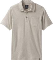 👕 prana small men's khaki short sleeve shirt: stylish clothing for all occasions logo