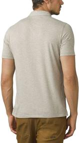 img 1 attached to 👕 PrAna Small Men's Khaki Short Sleeve Shirt: Stylish Clothing for All Occasions