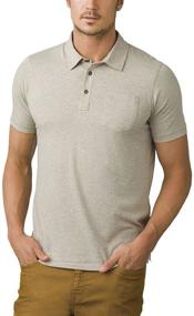 img 2 attached to 👕 PrAna Small Men's Khaki Short Sleeve Shirt: Stylish Clothing for All Occasions