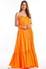 img 1 attached to Tov Elegance Spaghetti Rideau Orange Women's Clothing for Dresses