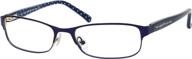 kate spade ambrosette eyeglasses 0da4 navy 52mm logo