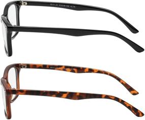 img 2 attached to 👓 2-Pack Fashionable Bifocal Reading Glasses: High-Quality, Comfortable Readers for Men and Women