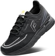 🏃 comfortable men's running sneakers for plantar fasciitis - fitville shoes logo