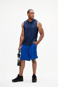 img 1 attached to 🏀 DEVOPS Men's 2-Pack Performance Mesh Shorts with Pockets for Athletic Workouts, Basketball, and Running