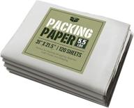 unprinted newsprint packing paper sheets logo