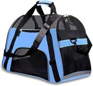 🐾 ppogoo large pet travel carriers: airline approved dog carrier for dogs and cats - upgraded version logo