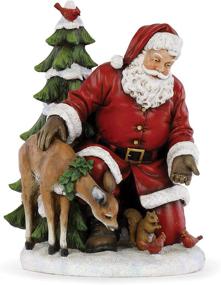 img 4 attached to Napco Feeding Animals Christmas Figurine