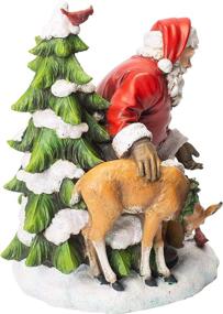 img 2 attached to Napco Feeding Animals Christmas Figurine