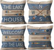 house paddle pillow covers cushion logo