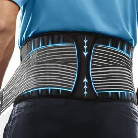 img 4 attached to JOCOSA Back Brace Support Belt: Stay Supported and Comfortable with Breathable Design