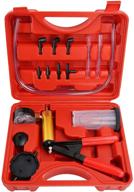 efficient automotive brake bleeder kit: solimeta hand held vacuum pump test set for brake and clutch system bleeding logo