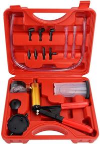 img 4 attached to Efficient Automotive Brake Bleeder Kit: Solimeta Hand Held Vacuum Pump Test Set for Brake and Clutch System Bleeding