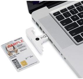 img 2 attached to Упростите чтение смарт-карт с устройством Identiv SCR3500 Smartfold Smart Card Reader