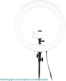 img 1 attached to 📱 Neewer Phone Holder / Hot Shoe Mount Adapter Kit: Versatile Compatibility with Action Cameras, iPhones, Samsung, DSLRs, and Ring Lights