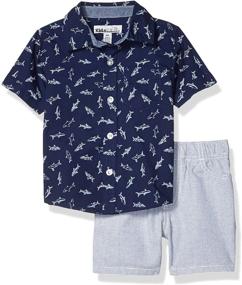 img 4 attached to 🩳 Boys' Shorts Set by Kids Headquarters