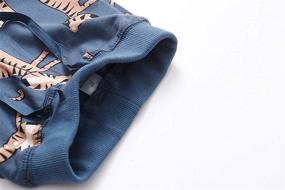 img 1 attached to 👖 Trendy Gleaming Grain Toddler Drawstring Sweatpants for Boys' Clothing