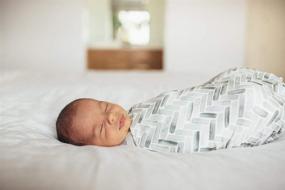 img 2 attached to Premium Swaddle Receiving Copper Pearl Kids' Home Store and Nursery Bedding