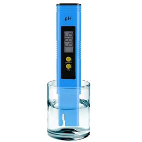 img 4 attached to High Accuracy Pocket Size Digital PH Tester Pen for Water Hydroponics - 0.01 PH Measurement Range Ideal for Household Drinking, Pools, and Aquariums (Blue)