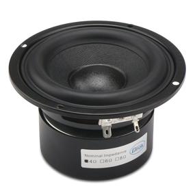 img 2 attached to DROK 4 Inches 4 Ohm Audio Speakers for Cars - 40W Anti-Magnetic Car Stereo Speakers with 87dB High Sensitivity, Thumping Bass, and Loudspeaker Subwoofer - Ideal for 2.0/2.1 Home Stereo, DIY Boombox, and Satellites