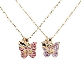 img 3 attached to 🎁 2Pcs Best Friend Necklaces: Perfect Birthday, Christmas, and Graduation Gift Ideas for BFFs, Sisters, and Daughters