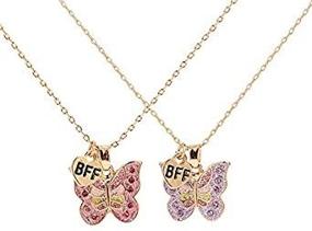 img 2 attached to 🎁 2Pcs Best Friend Necklaces: Perfect Birthday, Christmas, and Graduation Gift Ideas for BFFs, Sisters, and Daughters