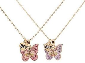 img 1 attached to 🎁 2Pcs Best Friend Necklaces: Perfect Birthday, Christmas, and Graduation Gift Ideas for BFFs, Sisters, and Daughters