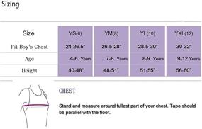 img 1 attached to 🏈 Высокопроизводительная детская рубашка и жилет с дополнительной подкладкой DGXINJUN для футбола, бейсбола и соревнований по спорту, предлагающая защиту груди, ребер и бедра.