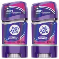 🚺 lady speed stick 48hr antiperspirant deodorant gel - fresh fusion - 2.30 oz (pack of 2) - long-lasting odor protection for active women! logo