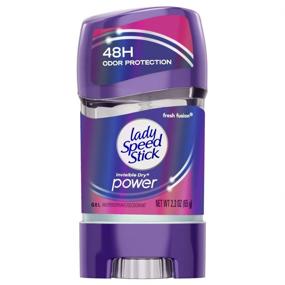 img 3 attached to 🚺 Lady Speed Stick 48HR Antiperspirant Deodorant Gel - Fresh Fusion - 2.30 oz (Pack of 2) - Long-lasting Odor Protection for Active Women!