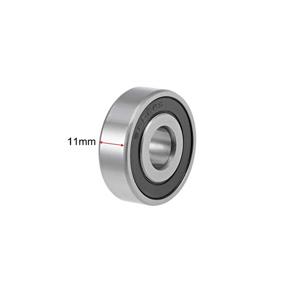 img 2 attached to 🔘 Uxcell Double Groove Bearings 6202-16 2RS