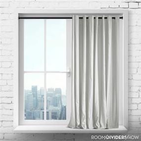 img 3 attached to RoomDividersNow Premium Tension Curtain 28In 50In