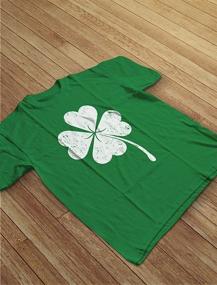 img 2 attached to 🍀 TeeStars Boys' Clothing and Tops - Distressed Shamrock Patricks T-Shirt