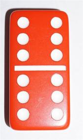 img 1 attached to 🎲 Super-Sized Vinyl Domino Tiles: Discover the Double Jumbo Difference!