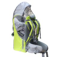 👶 baby backpack carrier: safe toddler hiking backpack with rain cover, sun shade, and large storage space логотип