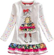 vikita sleeve lh5805 toddler dresses - girls' clothing dresses logo