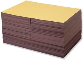 img 4 attached to Riverside 3D Construction Paper Combo Case: 10 Assorted Colors, 9x12 and 12x18, 2,000 Sheets - Perfect for Art and Crafts Projects!