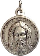 🤲 the holy face shroud of jesus christ medal: authentic italian masterpiece revealed logo