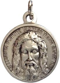 img 4 attached to 🤲 The Holy Face Shroud of Jesus Christ Medal: Authentic Italian Masterpiece Revealed